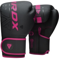 Перчатки тренировочные RDX F6 12oz роз. (арт. BGR-F6MP-12OZ)