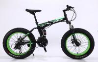 Велосипед фэтбайк Make 20" черно-зеленый