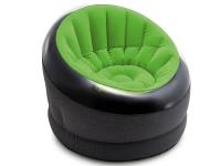 Надувное кресло Empire 112х109х69см, зеленое, Intex 66581