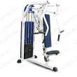 Горизонтальный жим от груди (грузоблок) (MB Barbell MB 3.18 чёрный)